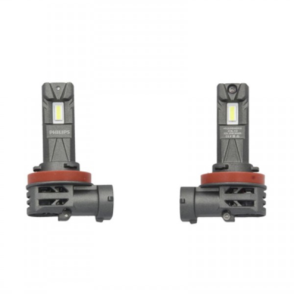 Крушка LED, фар за мъгла PHILIPS H16/H8/H9, 12V, 20W, 6000K, 1800lm, 2 бр.