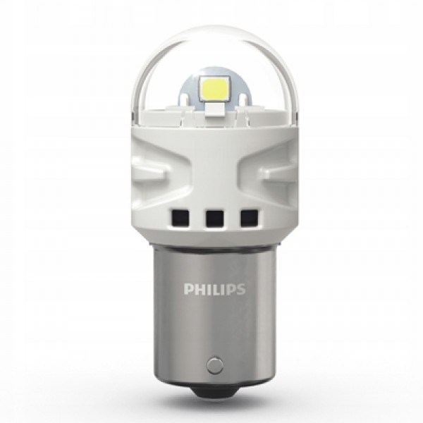 Крушка LED, мигач PHILIPS P21W, 12V, 2,2W, 6000K, 190lm, 2 бр.
