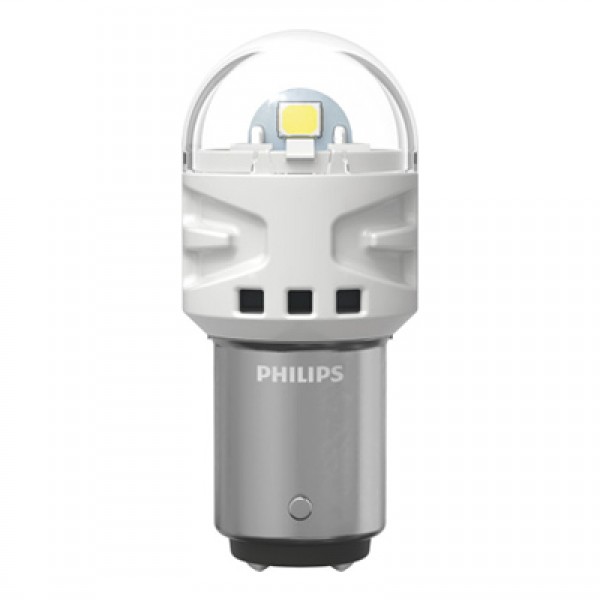 Крушка, LED, стоп светлини / габарити PHILIPS P21/5W, 12V, 2,4/0,48W, 6000K, 200lm, 2 бр.