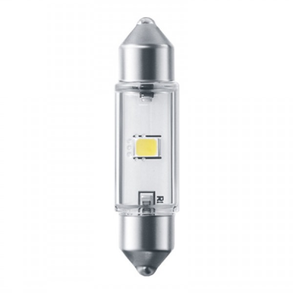 Крушка, LED, светлини купе PHILIPS C5W, 12V, 1W, 6000K, 50lm, 1 бр.