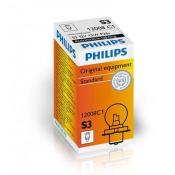 Крушка PHILIPS S3, 12V, 15W, 240lm 1 бр.