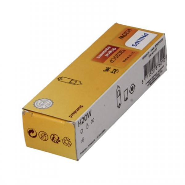 Крушка, светлини купе PHILIPS H20W, 12V, 20W, 10 бр.