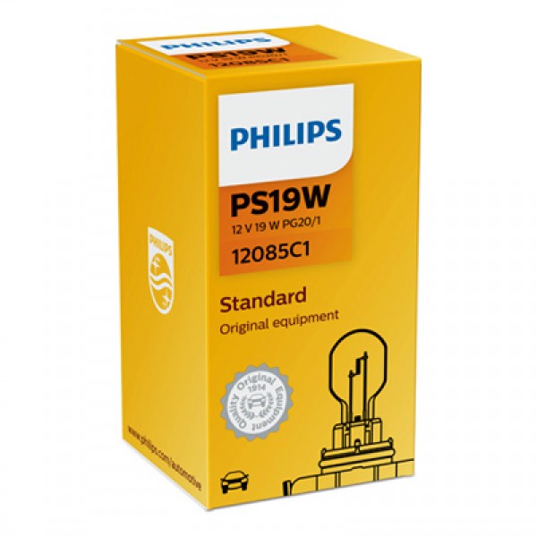 Крушка, задни светлини / за мъгла PHILIPS PS19W, 12V, 19W, 350lm, 1 бр.