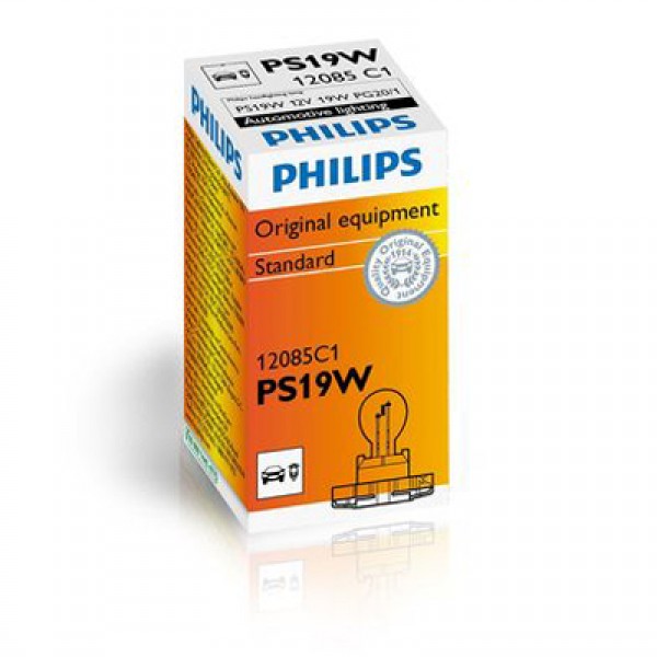 Крушка, задни светлини / за мъгла PHILIPS PS19W, 12V, 19W, 350lm, 1 бр.