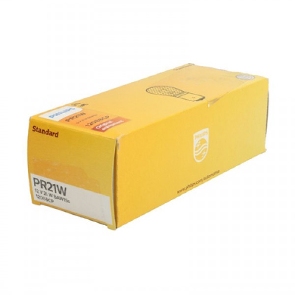 Крушка, стоп светлини / габарити PHILIPS PR21W, 12V, 21W, 110lm, 10 бр.