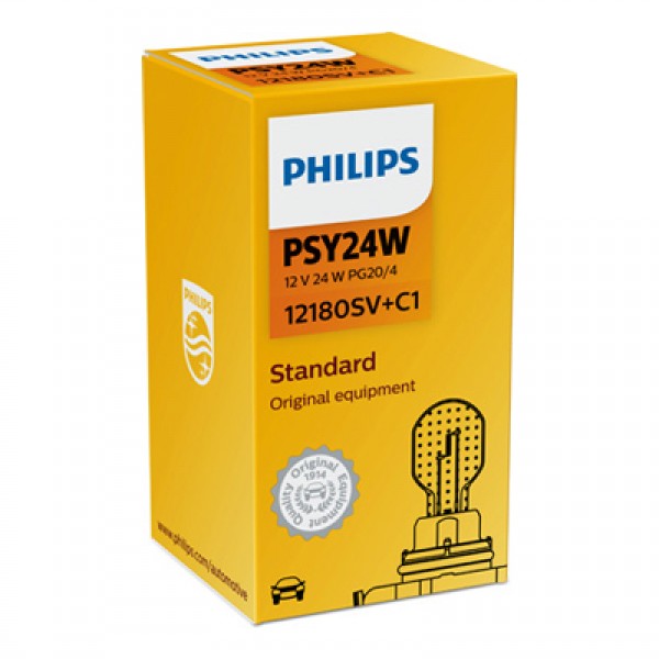Крушка, мигач PHILIPS PSY24W, 12V, 24W, 1 бр.