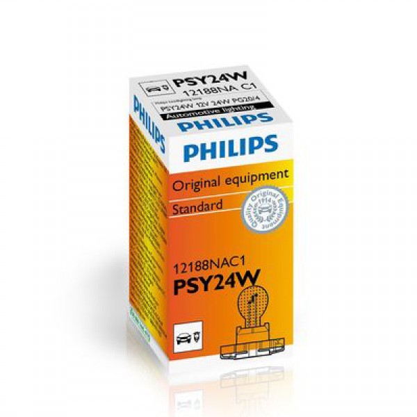 Крушка, мигач PHILIPS PSY24W, 12V, 24W, 1 бр.