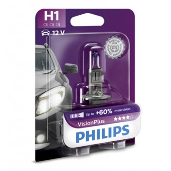 Крушка, фар PHILIPS H1, 12V, 55W, 1 бр.