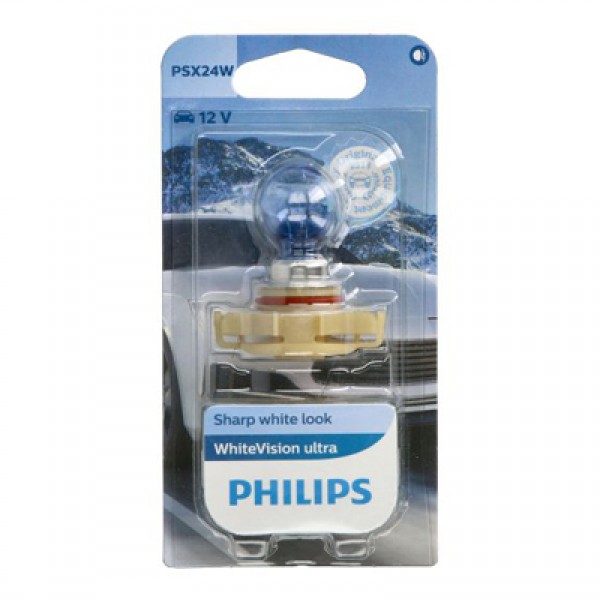 Крушка, мигач PHILIPS PSX24W, 12V, 24W, 3300K, 440lm, 1 бр.