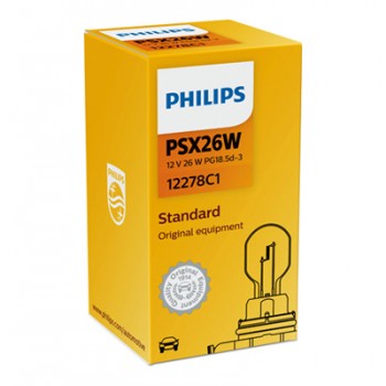 Крушка, светлини за паркиране / позициониране PHILIPS PSX26W, 12V, 2W, 1 бр.