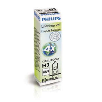 Крушка, фар за дълги светлини PHILIPS H3, 12V, 55W, 1 бр.