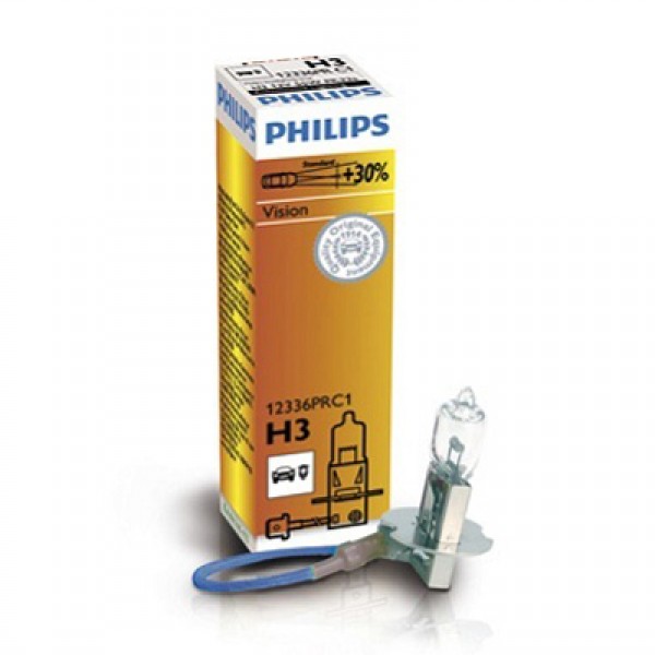 Крушка, фар за дълги светлини PHILIPS H3, 12V, 55W, 1 бр.
