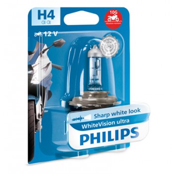 Крушка, фар за дълги светлини PHILIPS H4, 12V, 60/55W,  4200K, 1650/1000lm, 1 бр.