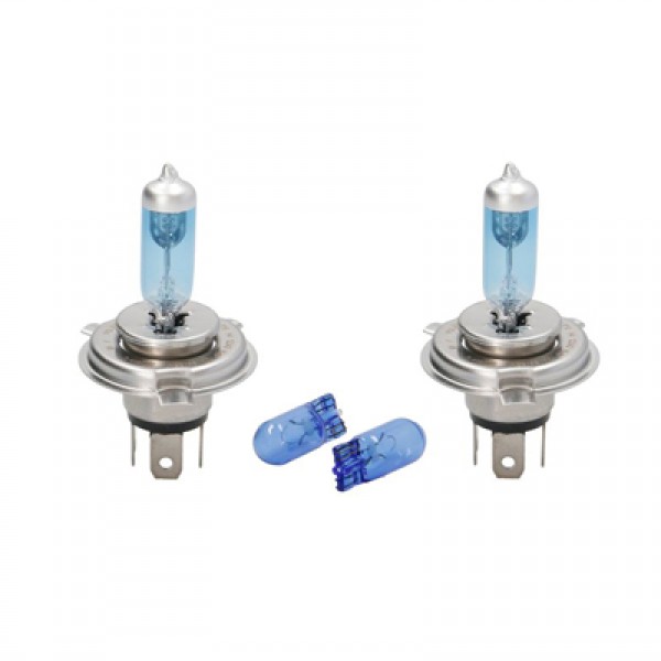 Крушка, фар PHILIPS H4, 12V, 60/55W, 4200K, 1560lm, 2 бр.