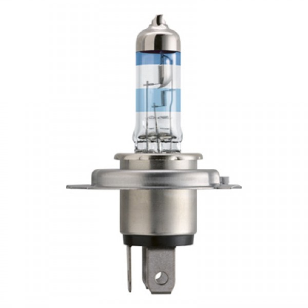 Крушка, фар PHILIPS H4, 12V, 60/55W, 3600K, 1650/1000lm, 1 бр.