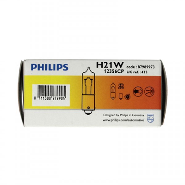 Крушка, мигач PHILIPS H21W, 12V, 21W, 10 бр.