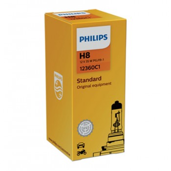 Крушка, фар за дълги светлини PHILIPS H8, 12V, 35W, 1 бр.