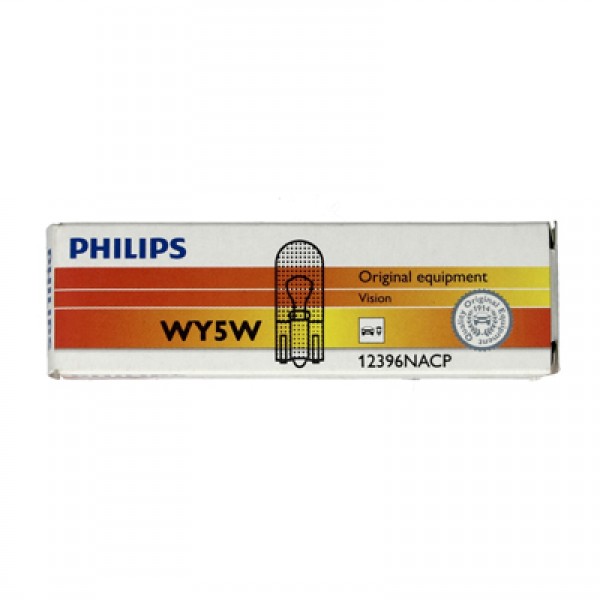 Крушка, мигач PHILIPS WY5W, 12V, 5W, 10 бр.