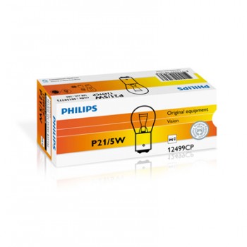 Крушка, мигач PHILIPS P21/5W, 12V, 5/21W, 10 бр.