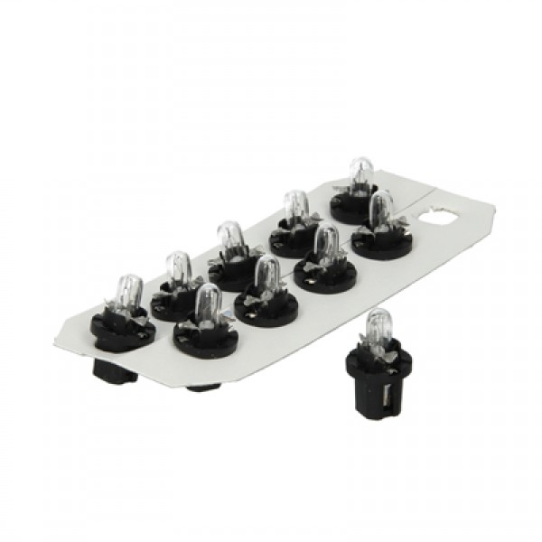 Крушка, осветление на уредите PHILIPS W1,2W, 12V, 1,2W, 6.4lm, 10 бр.
