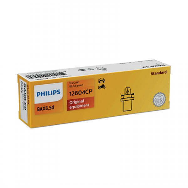 Крушка, осветление на уредите PHILIPS PB5, 12V, 2W, 9lm, 10 бр.
