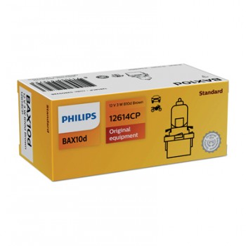 Крушка, осветление на уредите PHILIPS 12V, 3W, 20lm, 10 бр.