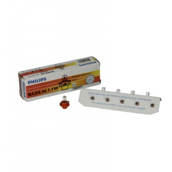 Крушка, осветление на уредите PHILIPS PBX4, 12V, 1,1W, 10 бр.