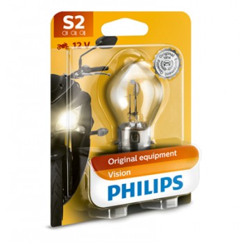 Крушка, фар за дълги светлини PHILIPS S2, 12V, 35W, 825lm, 1 бр.