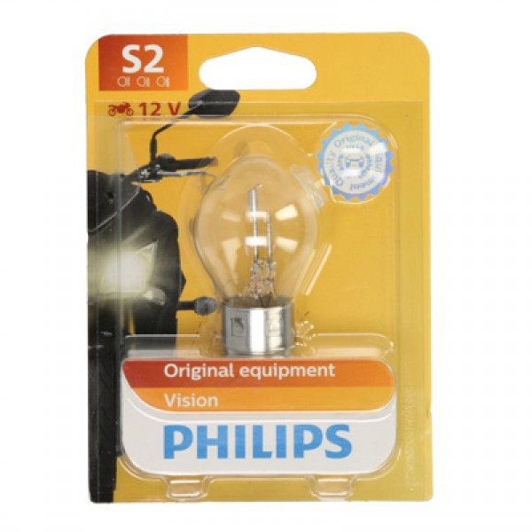 Крушка, фар за дълги светлини PHILIPS S2, 12V, 35W, 825lm, 1 бр.