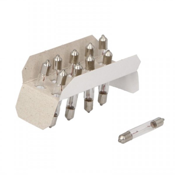 Крушка, светлини купе PHILIPS C3W, 12V, 3W, 26,5lm, 10 бр.