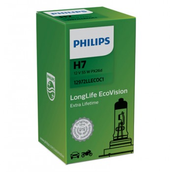 Крушка, фар PHILIPS H7, 12V, 55W, 1 бр.