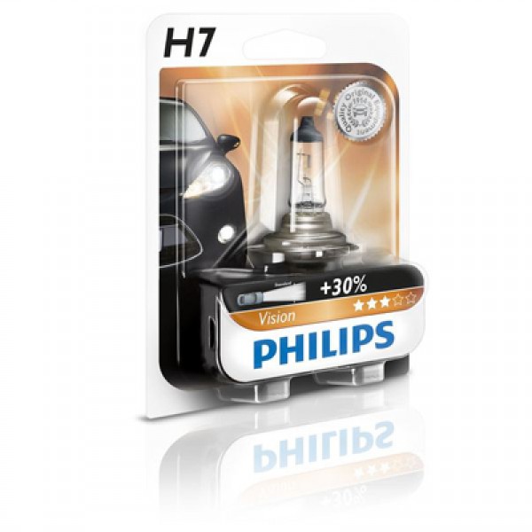Крушка, фар PHILIPS H7, 12V, 55W, 3200K, 1 бр.