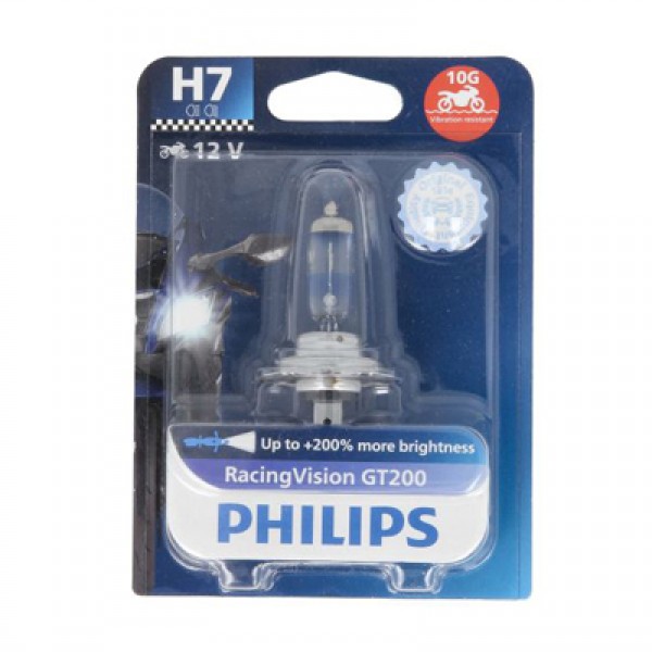 Крушка, фар за дълги светлини PHILIPS H7, 12V, 55W, 3500K, 1500lm, 1 бр.