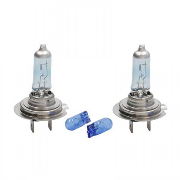 Крушка, фар за дълги светлини PHILIPS H7, 12V, 55W, 4200K, 1400lm, 2 бр.