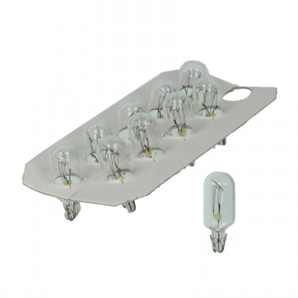 Крушка, осветление на уредите PHILIPS W3W, 24V, 3W, 10 бр.