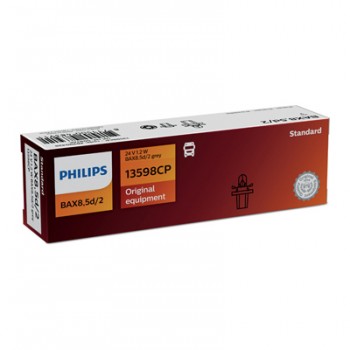 Крушка, осветление на уредите PHILIPS W1,2W, 24V, 1,2W, 10 бр.