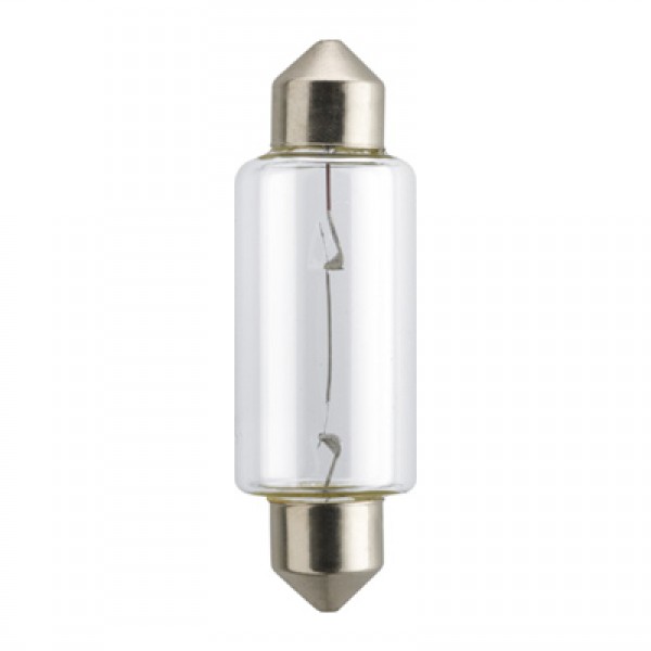Крушка, светлини на регистрационния номер PHILIPS C18W, 24V, 18W, 10 бр.