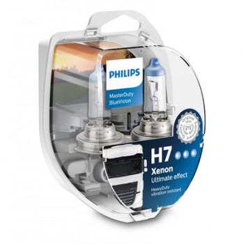 Крушка, фар PHILIPS H7, 24V, 70W, 2 бр.
