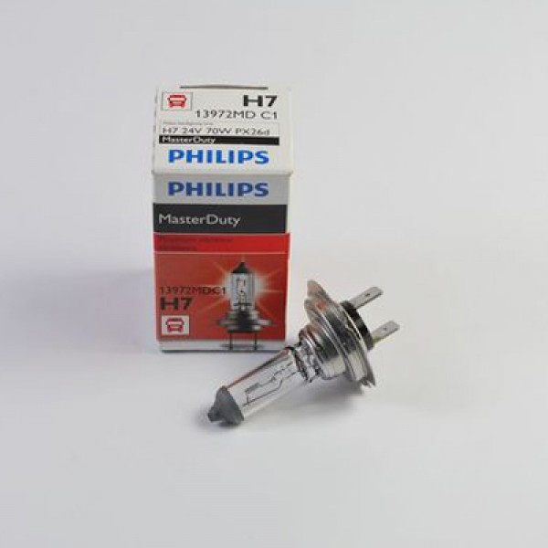Крушка, фар PHILIPS H7, 24V, 70W, 1 бр.