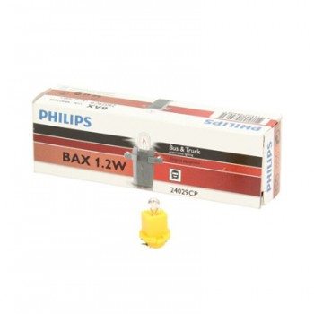 Крушка PHILIPS W1,2W, 24V, 1,2W, 10 бр.