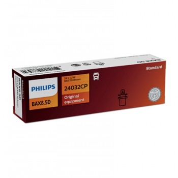Крушка, осветление на уредите PHILIPS PBX5, 24V, 1,2W, 10 бр.