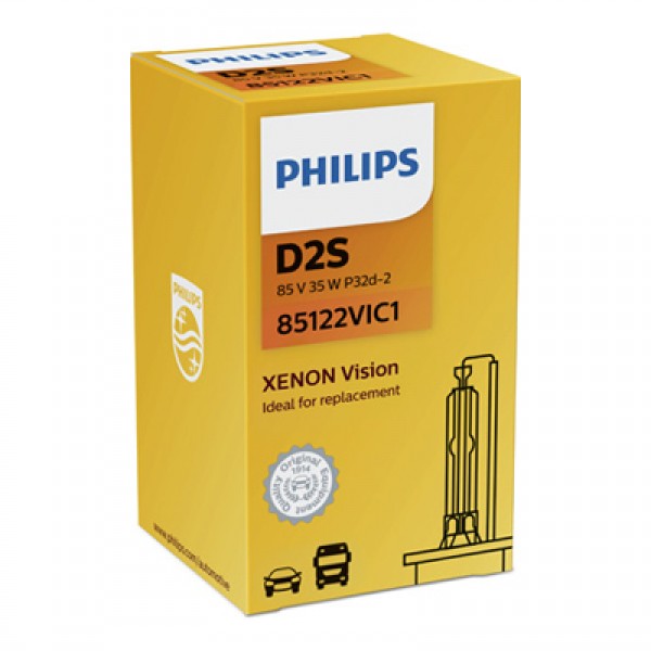 Крушка, фар PHILIPS D2S, 85V, 85/35W, 4400К, 1 бр.