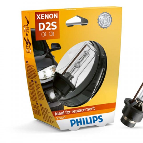Крушка, фар PHILIPS D2S, 85V, 85/35W, 4400К, 1 бр.