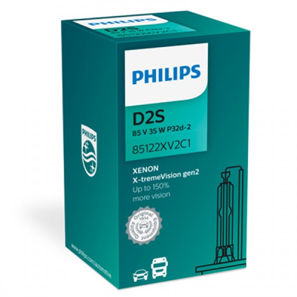 Крушка, фар PHILIPS D2S, 85V, 35W, 4800K, 3200lm, 1 бр.