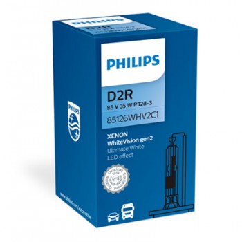 Крушка, фар за дълги светлини PHILIPS D2R, 85V, 35W, 5000K, 3300lm, 1 бр.