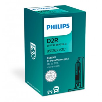 Крушка, фар за дълги светлини PHILIPS D2R, 85V, 35W, 4800K, 3200lm, 1 бр.