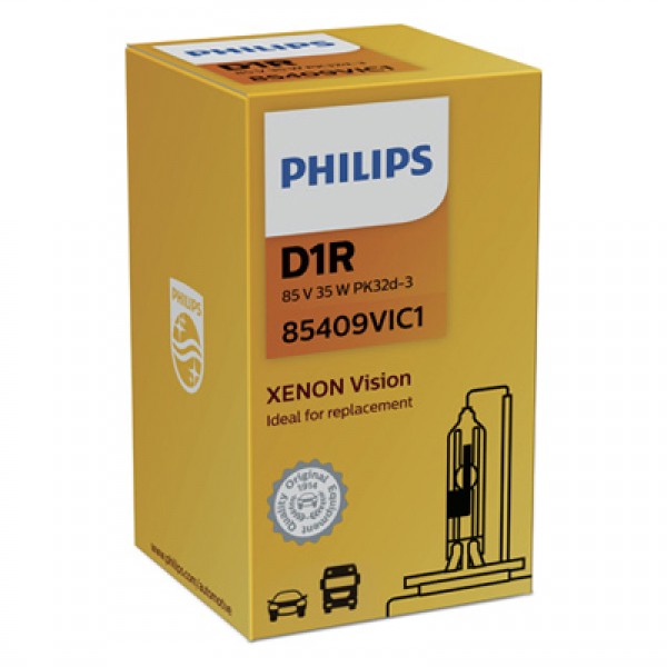 Крушка, фар PHILIPS D1R, 85V, 35W, 4300K,  2950lm, 1 бр.