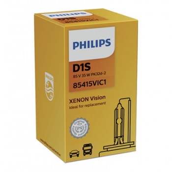 Крушка, фар PHILIPS D1S, 35W, 4400К, 1 бр.