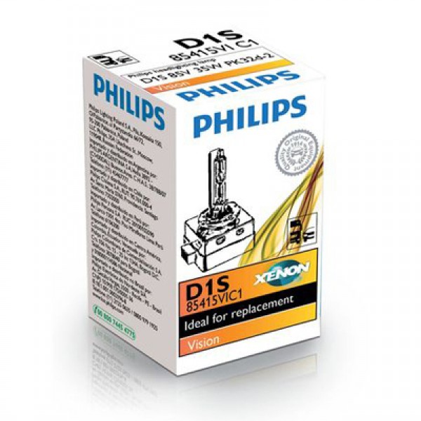 Крушка, фар PHILIPS D1S, 35W, 4400К, 1 бр.