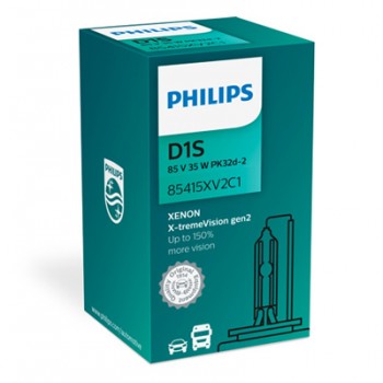 Крушка, фар PHILIPS D1S, 35W, 4800К, 1 бр.